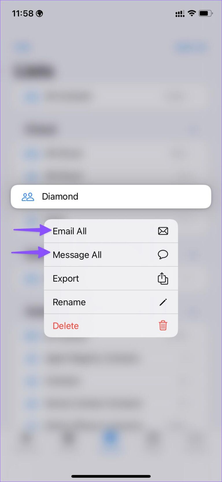 Comment G Rer Cr Er Ou Supprimer Une Liste De Contacts Sur Iphone La