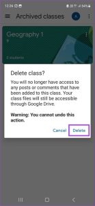 Como Arquivar Ou Deletar Uma Turma No Google Classroom A Melhor Casa