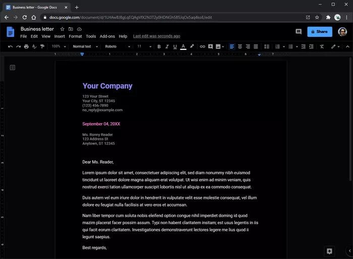 How To Make Google Docs Dark Mode Reverasite