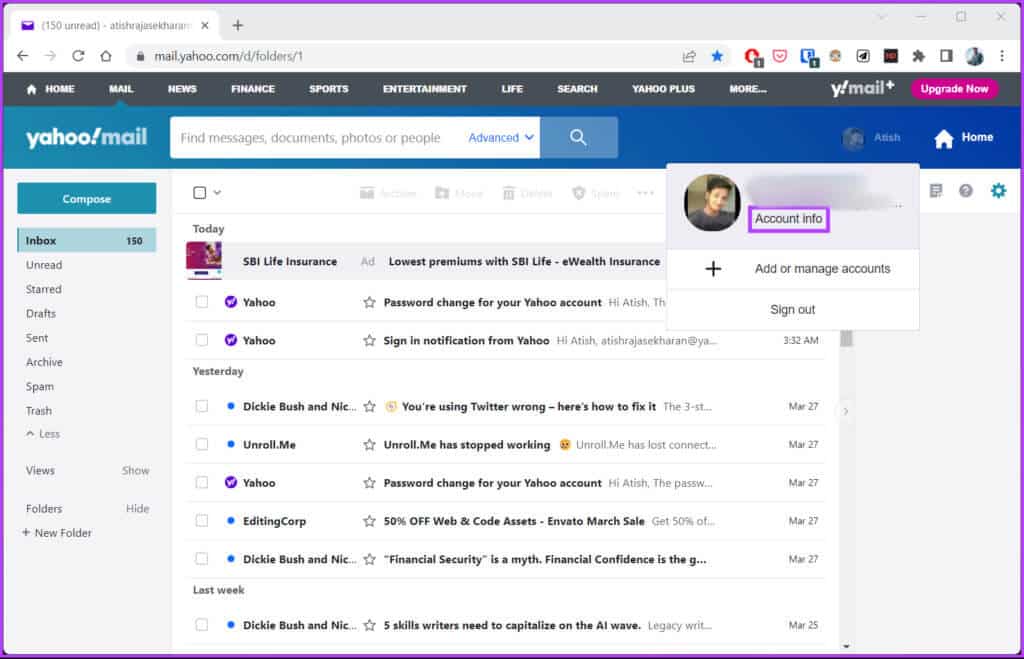 كيفية تغيير كلمة مرور Yahoo Mail - %categories