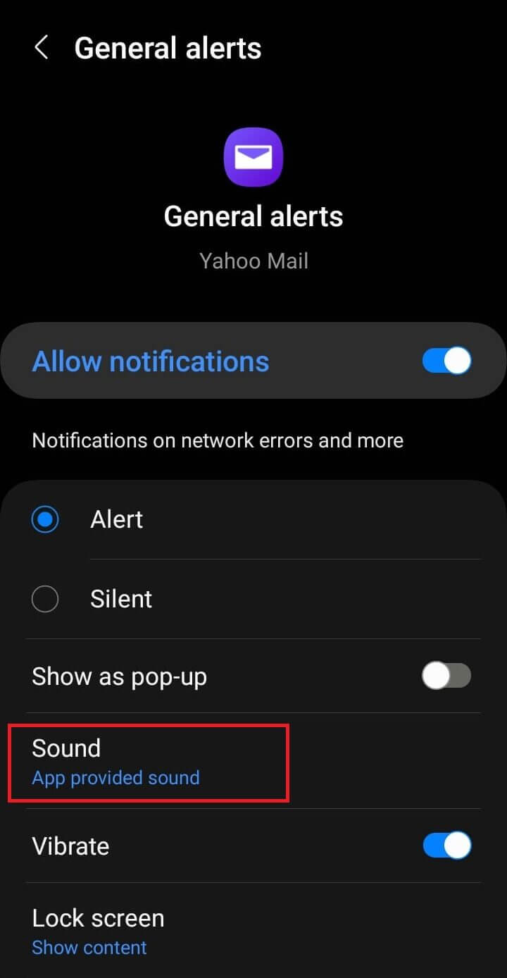 كيفية تغيير صوت إشعارات بريد Yahoo على هواتف أندرويد - %categories