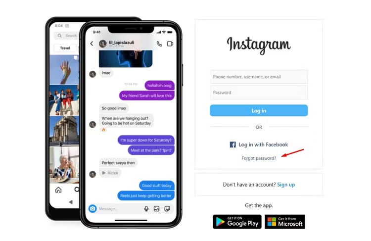 كيفية استعادة كلمة المرور المنسية لحسابك على Instagram - %categories