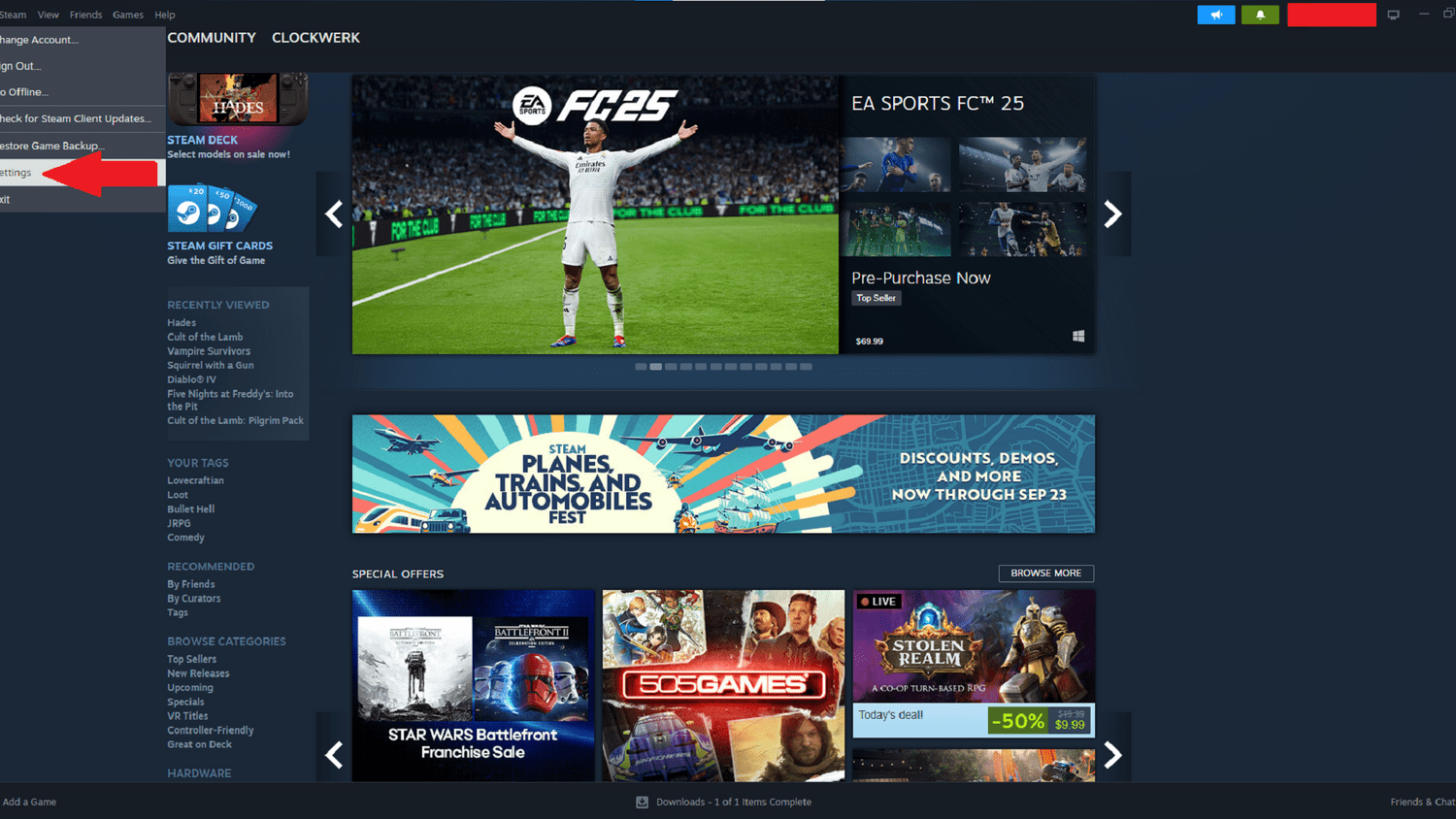 تحويل Steam Deck إلى جهاز تحكم كامل للكمبيوتر بخطوات بسيطة - %categories