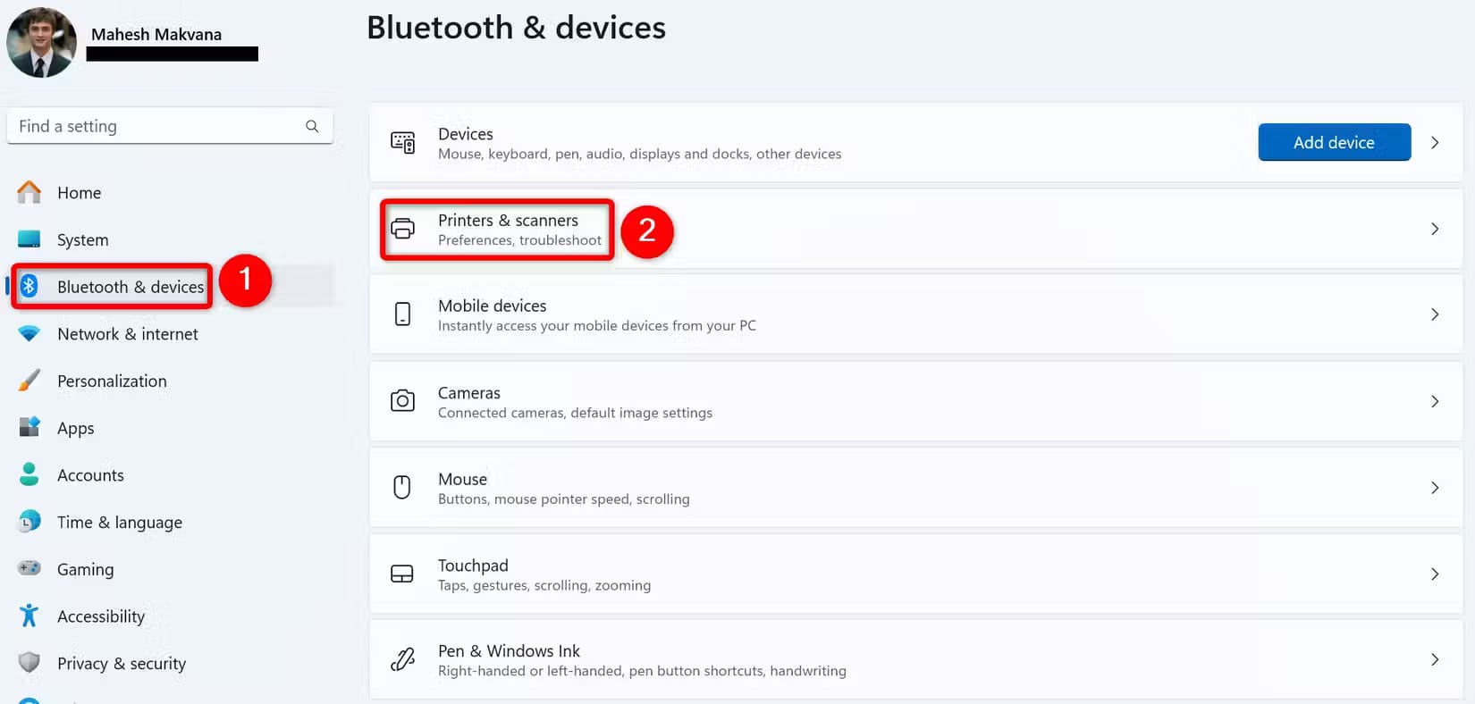 طريقة بسيطة لتثبيت طابعة Wi-Fi على Windows 11 - %categories