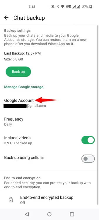 طريقة النسخ الاحتياطي واستعادة بيانات WhatsApp عبر Google Drive - %categories