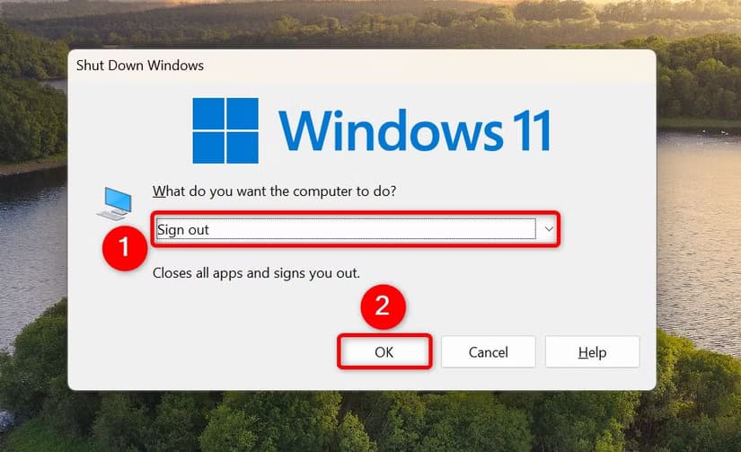 طرق سريعة لتسجيل الخروج من حسابك على Windows 11 بسهولة - %categories