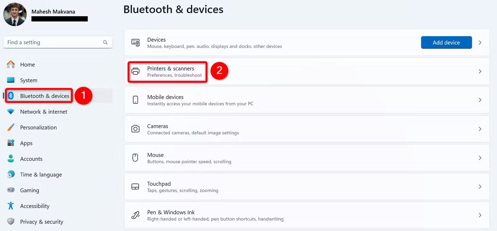 طريقة بسيطة لتثبيت طابعة Wi-Fi على Windows 11 - %categories