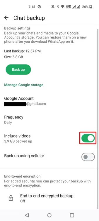 طريقة النسخ الاحتياطي واستعادة بيانات WhatsApp عبر Google Drive - %categories