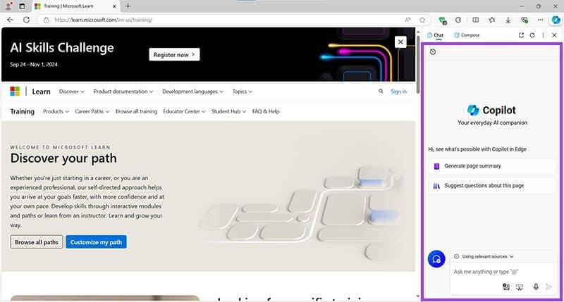 اكتشف ميزات Copilot في Microsoft Edge - %categories