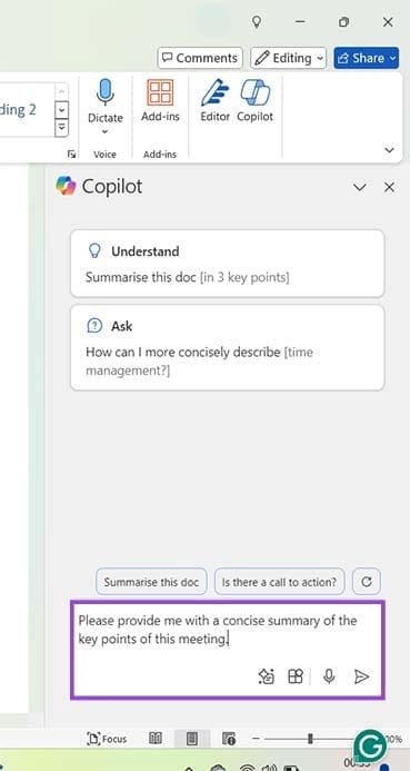 أفضل طريقة لتلخيص الاجتماعات باستخدام Copilot - %categories