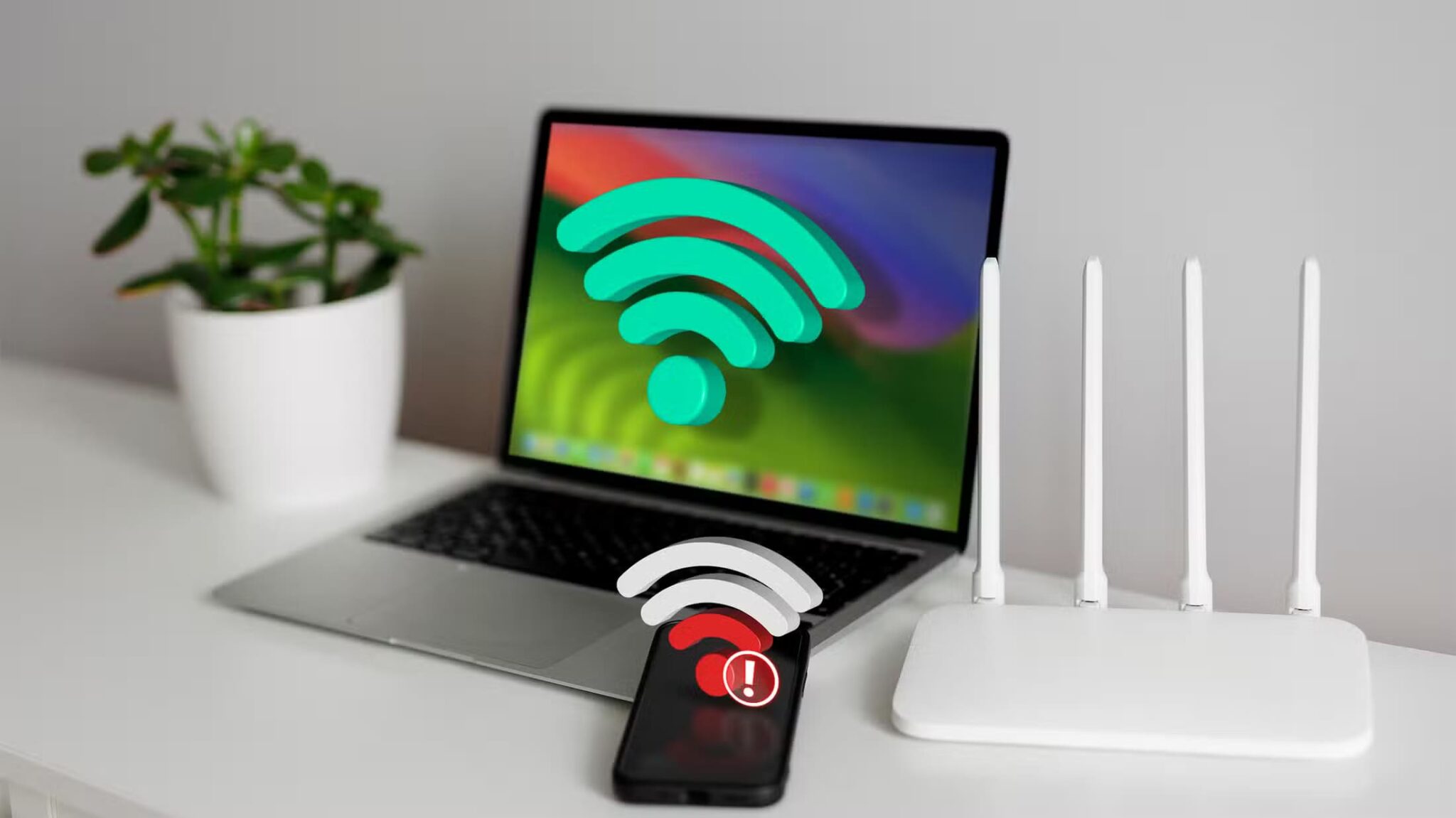 حل مشكلة الاتصال بشبكة Wi-Fi بسهولة لأجهزة الكمبيوتر والهواتف - %categories