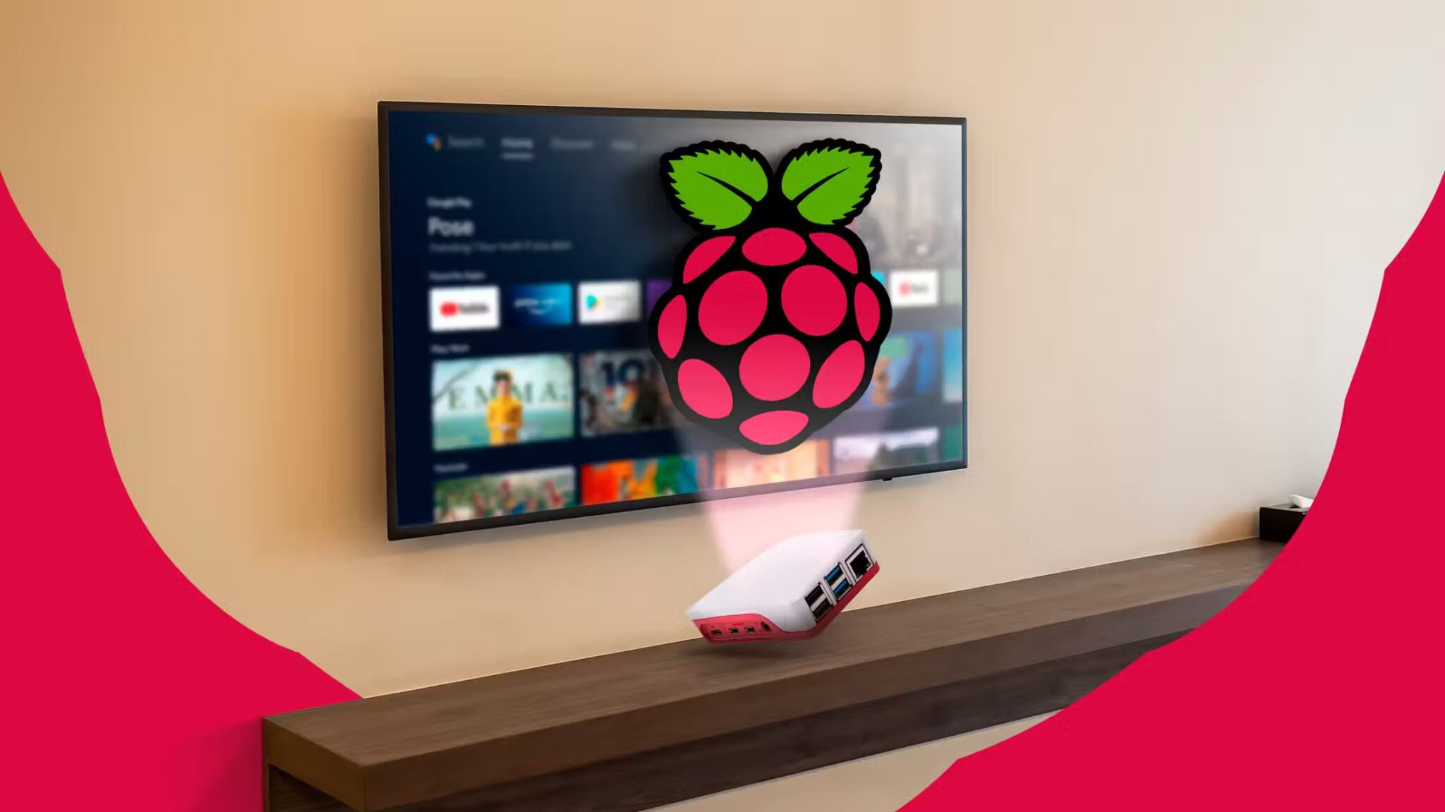 تحويل Raspberry Pi إلى مشغل تلفزيون ذكي بنظام Android - %categories