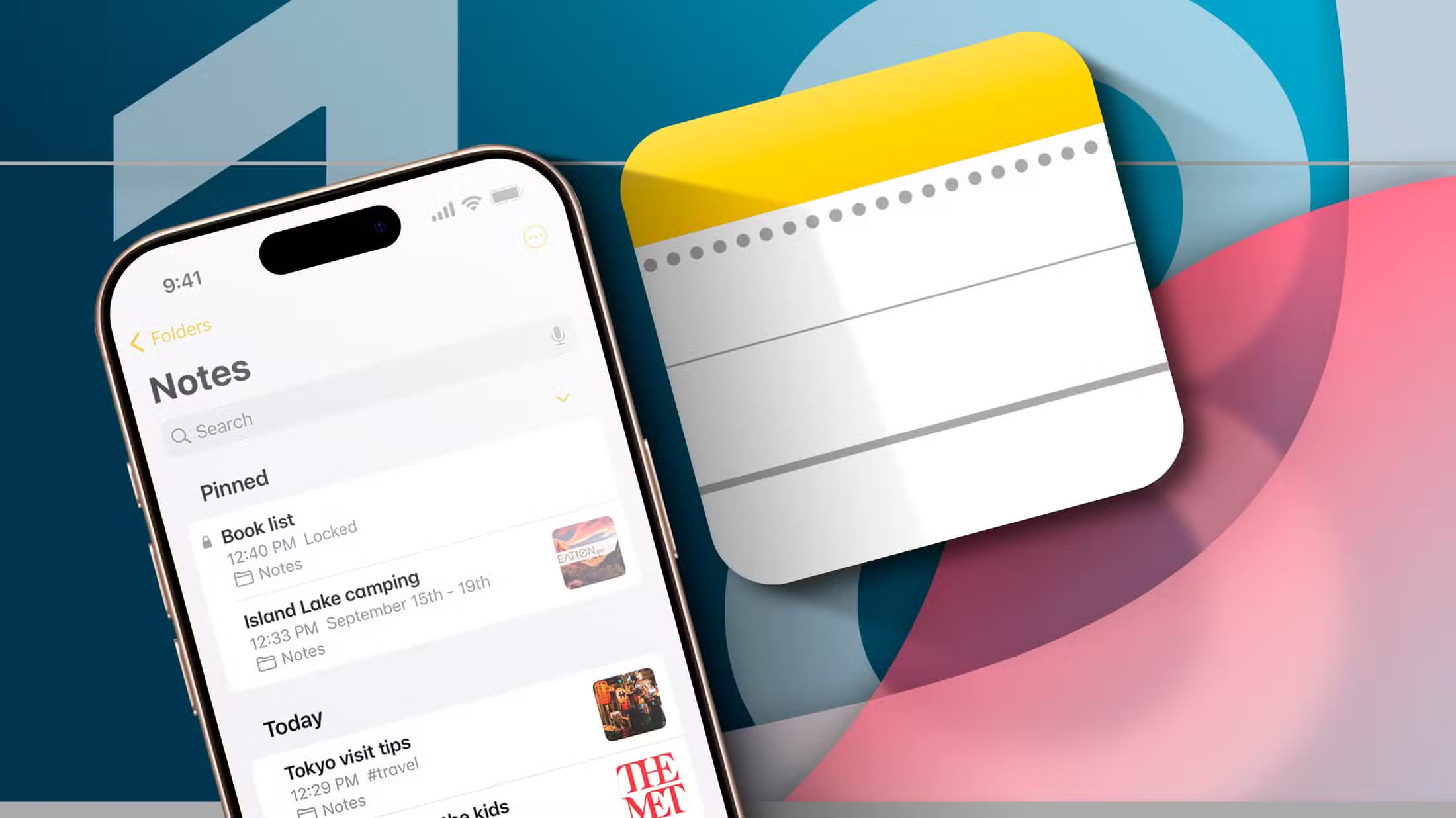 أبرز الميزات الجديدة في تطبيق Notes على iOS 18 - %categories