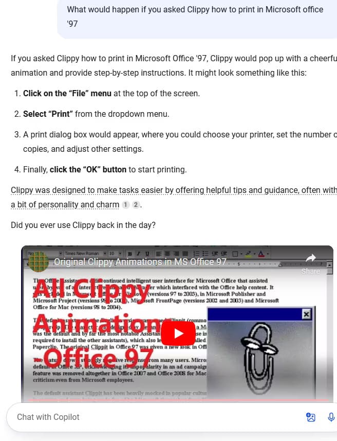 مقارنة بين Clippy و Copilot: من الأفضل لمساعدتك في العمل؟ - %categories