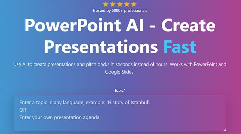 أفضل أدوات الذكاء الاصطناعي لتحويل النص إلى عروض PowerPoint احترافية - %categories