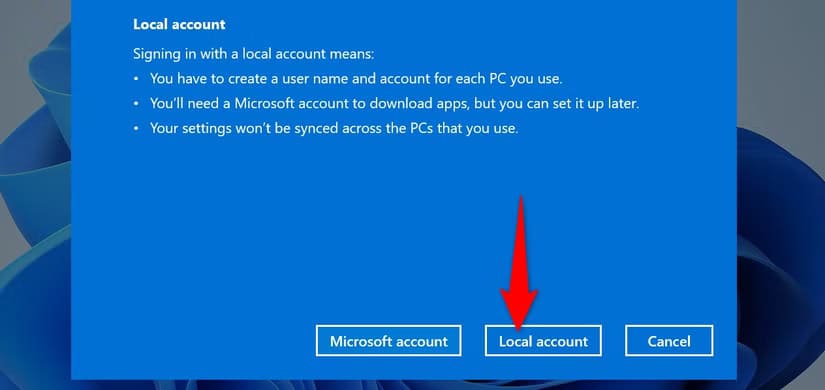 خطوات سهلة لإنشاء حساب مستخدم محلي على Windows 11 - %categories
