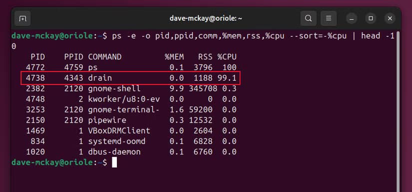 كيف تجد العمليات التي تستهلك الموارد في سطر أوامر Linux - %categories