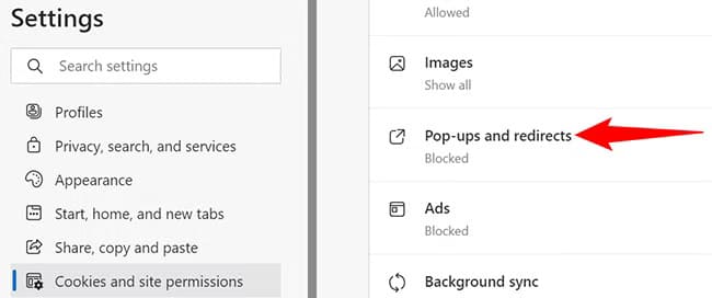 طرق إيقاف حظر النوافذ المنبثقة في Microsoft Edge بسهولة - %categories