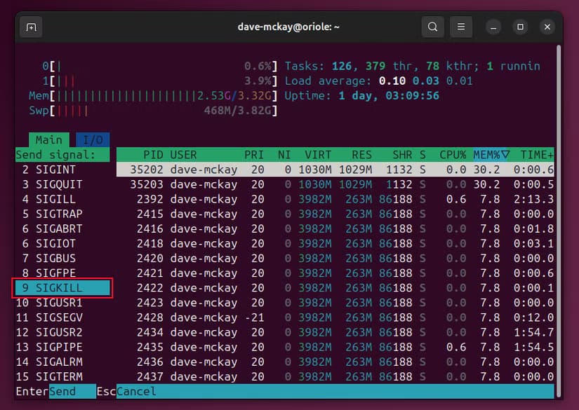 كيف تجد العمليات التي تستهلك الموارد في سطر أوامر Linux - %categories