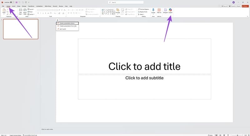 كيفية الاستفادة من Copilot في PowerPoint لتحسين عروضك التقديمية - %categories