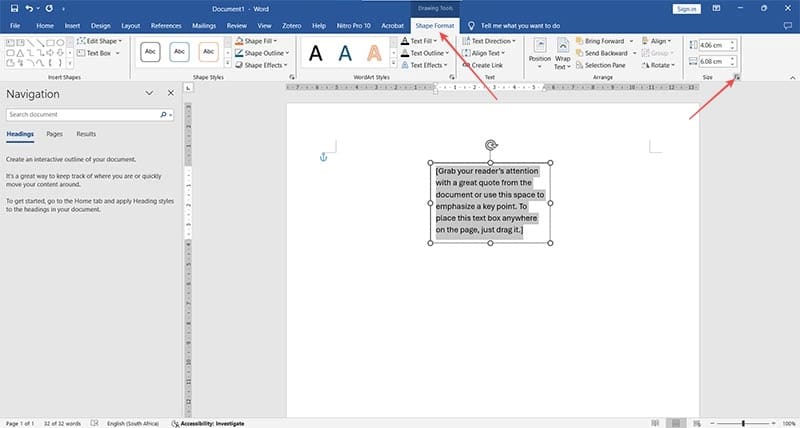 طرق سهلة لحل مشكلة تعديل حجم مربعات النص في Microsoft Word - %categories