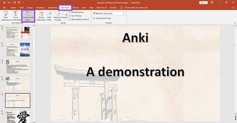 دليل بسيط لإنشاء عرض تقديمي تكراري في PowerPoint - %categories