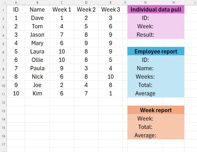 كيفية استخدام دالة OFFSET في Excel - %categories