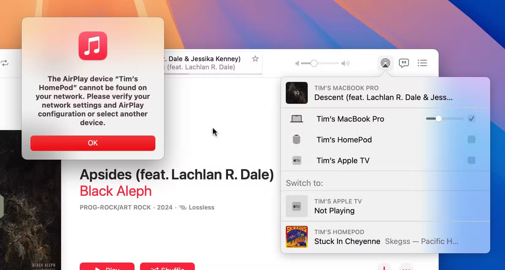 حل مشكلة توقف مكبر الصوت AirPlay عن تشغيل موسيقى Apple من Mac - %categories