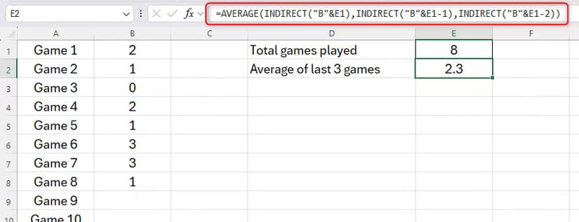 طرق فعّالة لاستخدام دالة INDIRECT في Excel - %categories