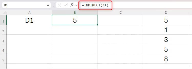 طرق فعّالة لاستخدام دالة INDIRECT في Excel - %categories