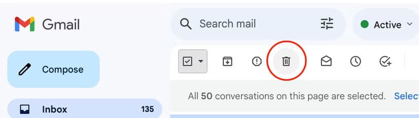 حذف رسائل Gmail دفعة واحدة بسهولة - %categories