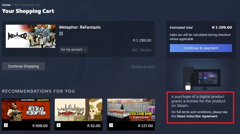 حقيقة امتلاك الألعاب على Steam وما يعنيه للمستخدمين - %categories