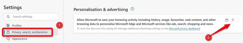 8 إعدادات يجب تعطيلها في Microsoft Edge لتحسين تجربتك - %categories