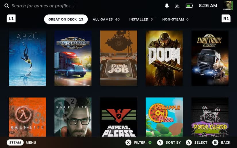 هل يعتبر Steam Deck الخيار المناسب لمحبي الألعاب بدون كمبيوتر؟ - %categories