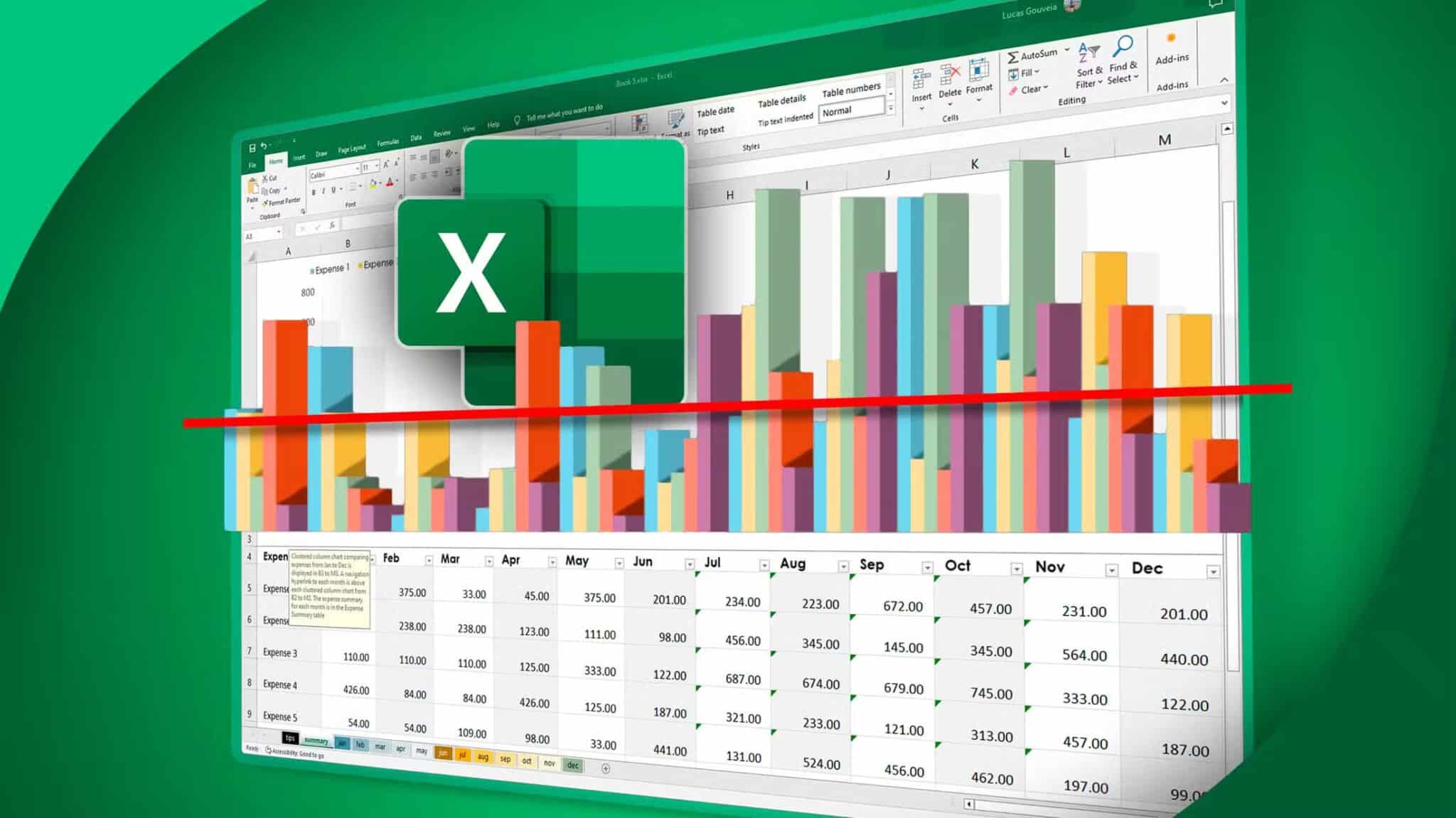 نصائح عملية لتحسين تنسيق مخططات Excel بشكل احترافي - %categories