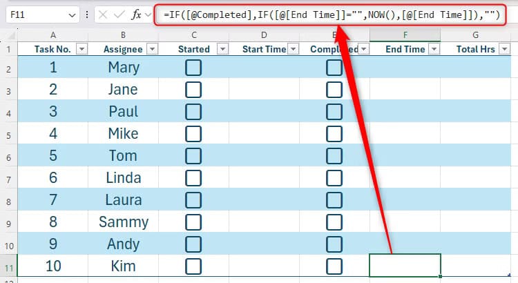 إضافة تاريخ ووقت تلقائي لمربعات الاختيار في Excel بخطوات سهلة - %categories