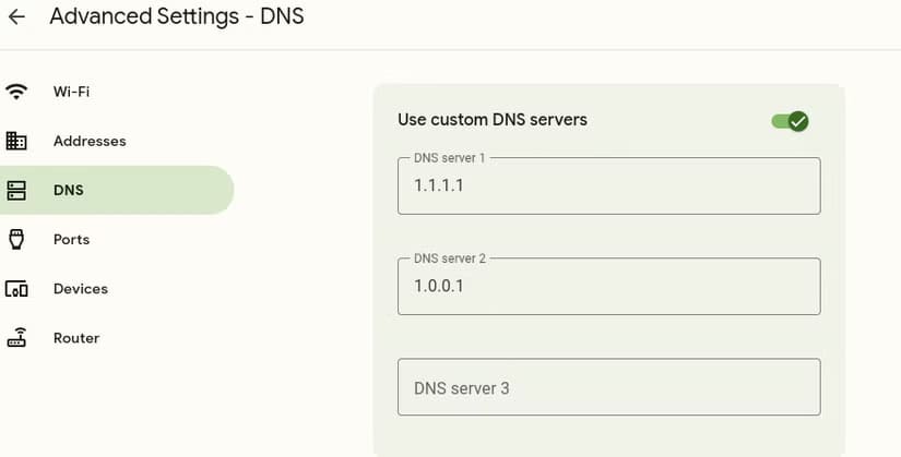 اختيار خادم DNS البديل لتحسين سرعة الإنترنت - %categories