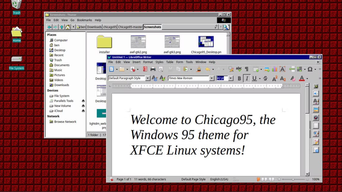 كيف يتيح لك ثيم Linux الجديد تجربة واجهة Windows 95 في 2024 - %categories