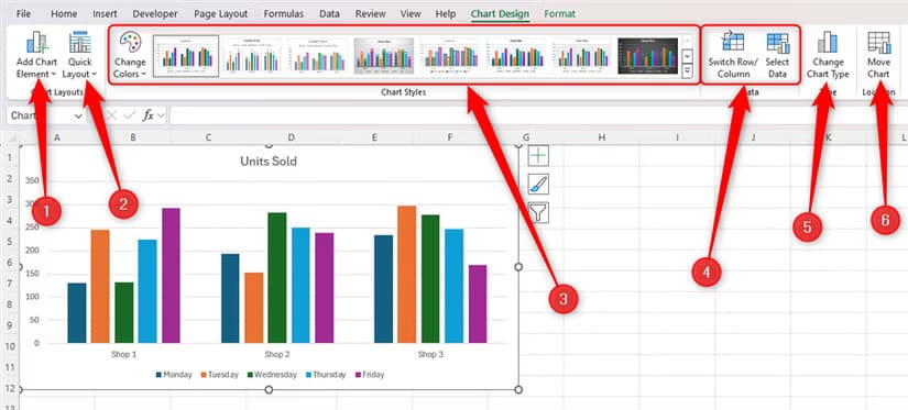 خطوات بسيطة لجعل الرسوم البيانية في Excel أكثر احترافية - %categories