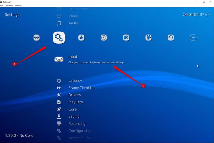 2025-01-24_02h37_32 دليل شامل لإعداد واستخدام RetroArch لتشغيل ألعاب الكلاسيكية على جميع الأجهزة