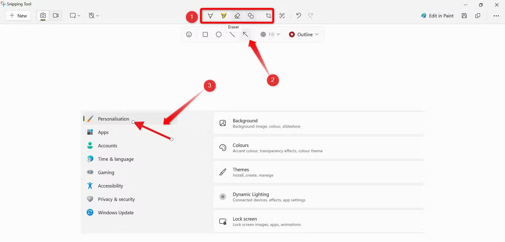 أفضل ميزات Snipping Tool التي تُسهل التقاط الشاشة باحترافية - %categories