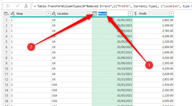 طرق سهلة لتنظيف واستيراد البيانات في Excel باستخدام Power Query - %categories