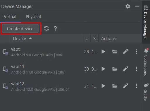 خطوات سهلة لإنشاء جهاز افتراضي باستخدام Android Studio - %categories