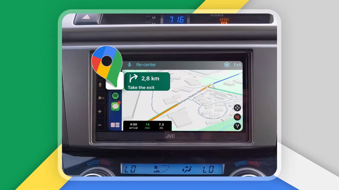 كيفية الاستفادة من خرائط Google للملاحة عبر Apple CarPlay - %categories