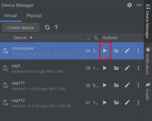 خطوات سهلة لإنشاء جهاز افتراضي باستخدام Android Studio - %categories