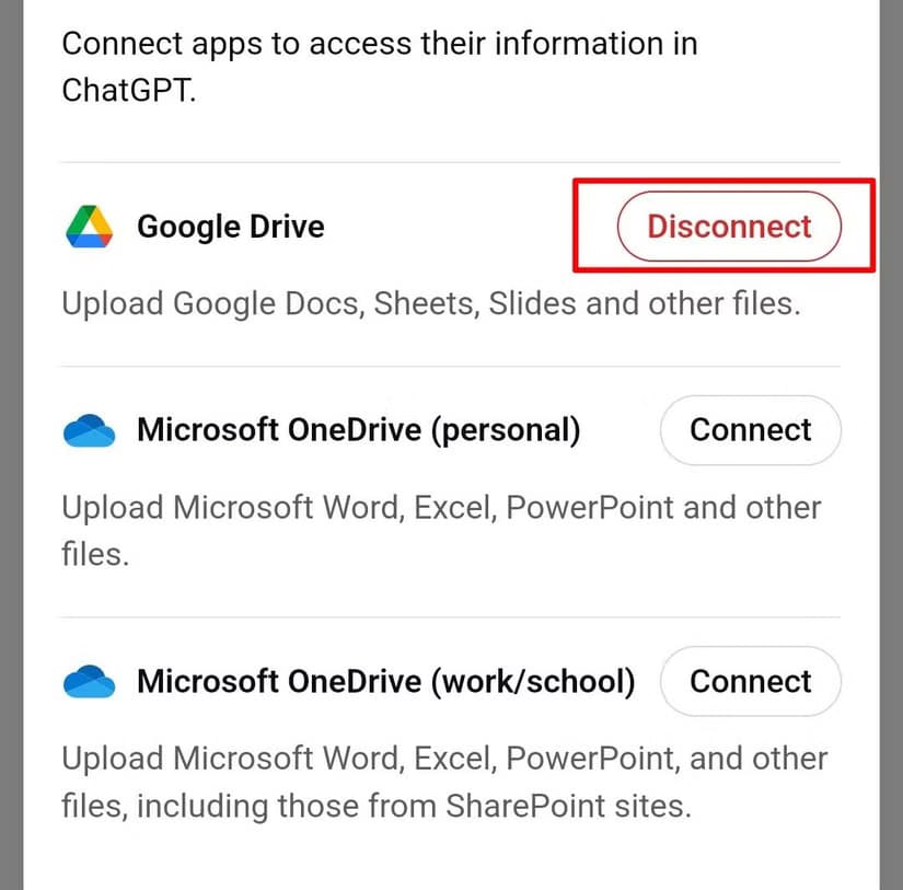 تحميل ملفات Google Drive إلى ChatGPT بخطوات سهلة وبسيطة - %categories