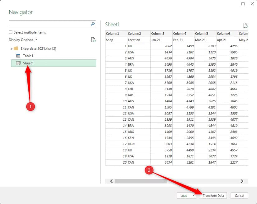 طرق سهلة لتنظيف واستيراد البيانات في Excel باستخدام Power Query - %categories