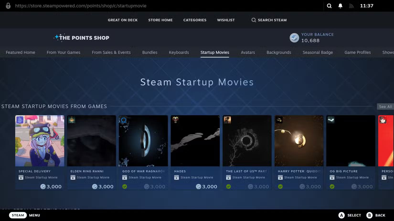 أفضل 5 طرق لتخصيص فيديو بدء تشغيل Steam على Steam Deck ووضع Big Picture - %categories