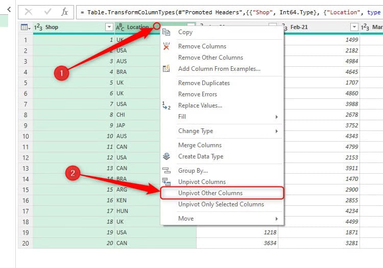 طرق سهلة لتنظيف واستيراد البيانات في Excel باستخدام Power Query - %categories