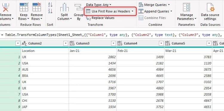 طرق سهلة لتنظيف واستيراد البيانات في Excel باستخدام Power Query - %categories